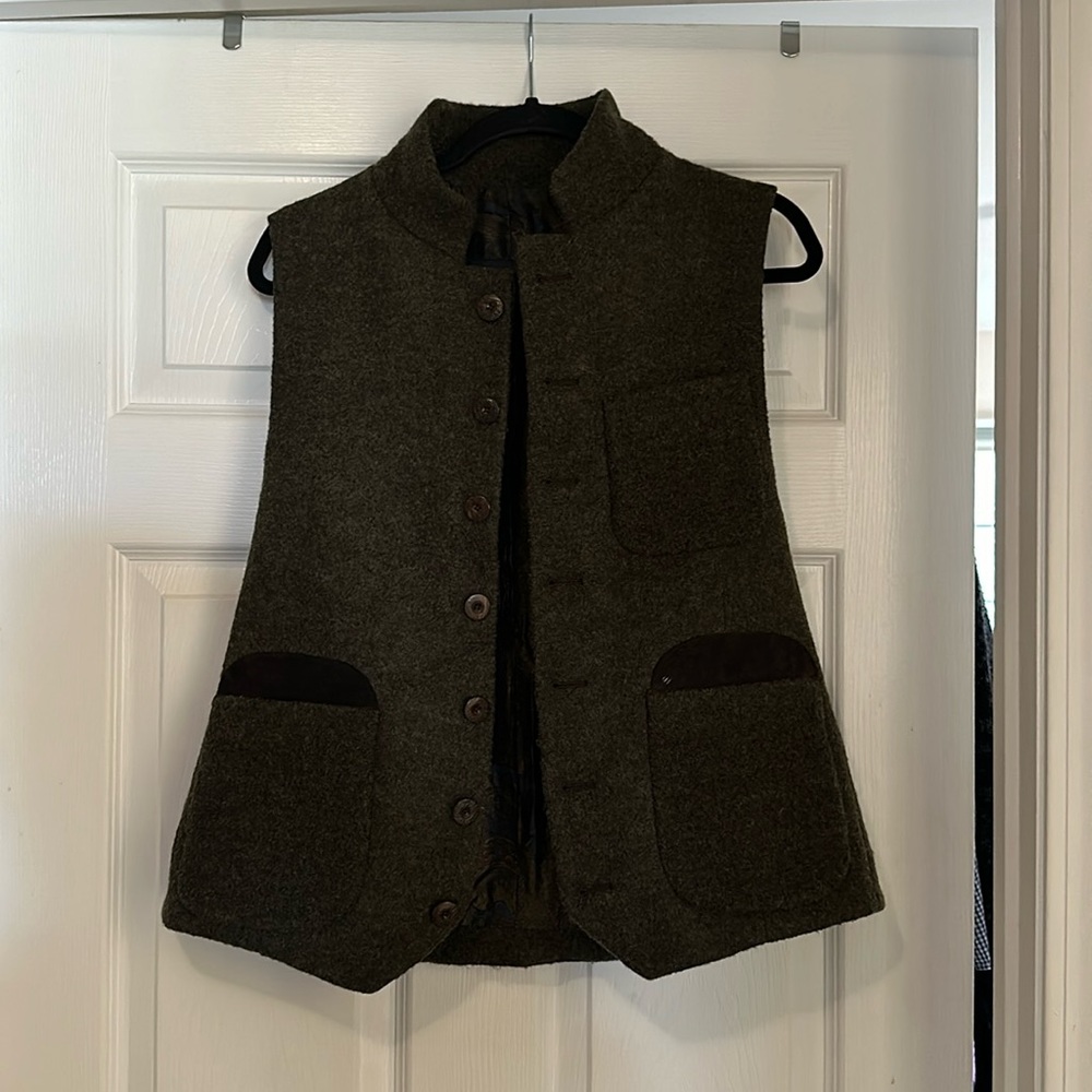 Italian wool vest